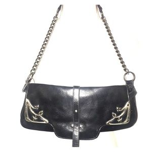 Black Leather Handbag